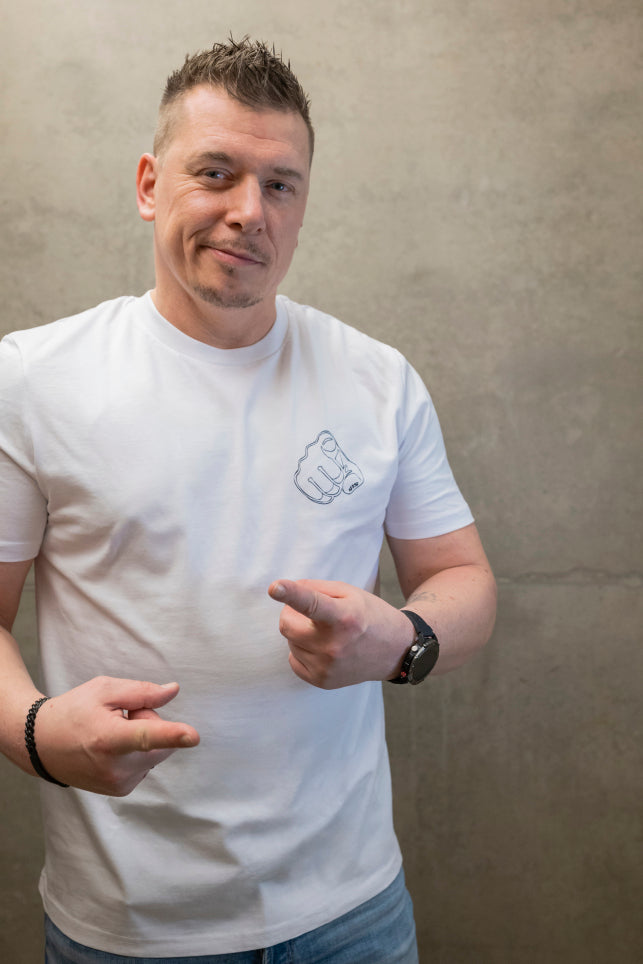 SALUT T-SHIRT WEISS